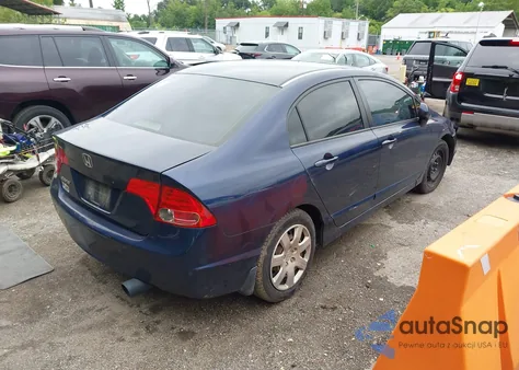 2006 Honda Civic Lx из США, поврежденный, VIN 1HGFA165X6L134734